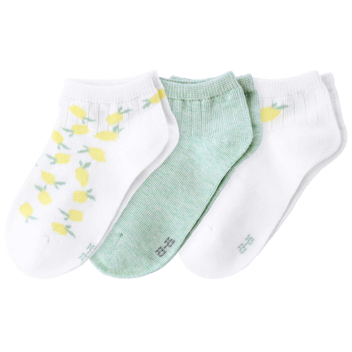 3 Paar Mädchen Sneaker-Socken im Set von Topolino