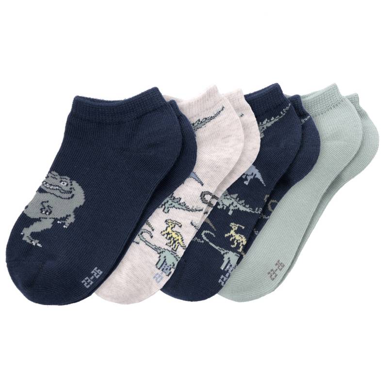4 Paar Jungen Sneaker-Socken im Set von Topolino