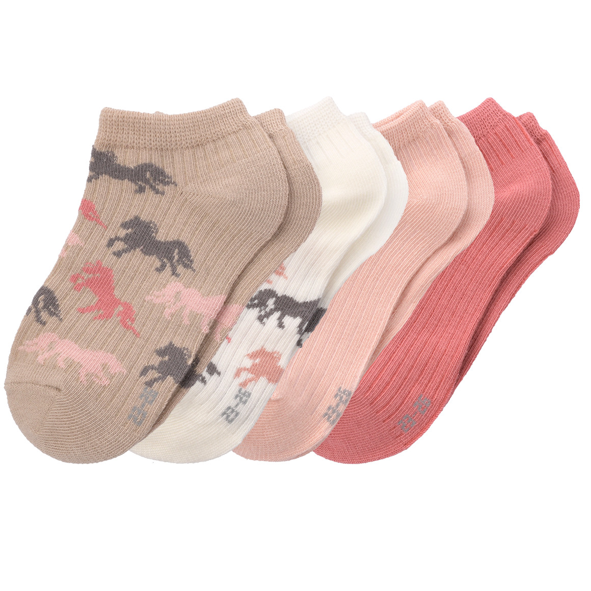 4 Paar Mädchen Sneaker-Socken im Set von Topolino