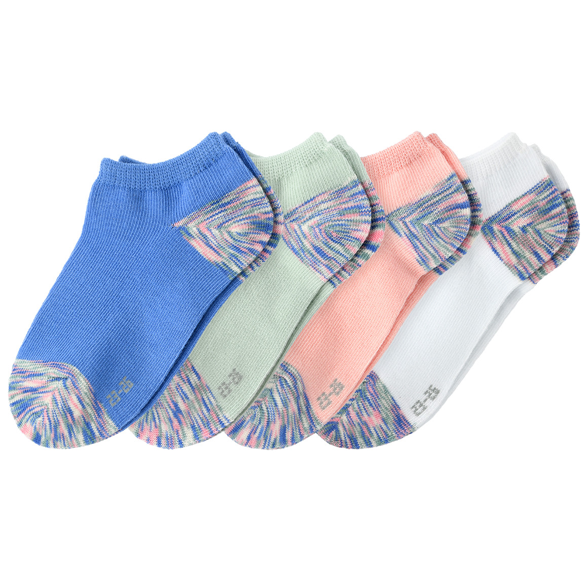 4 Paar Mädchen Sneaker-Socken mit Spacegarn von Topolino