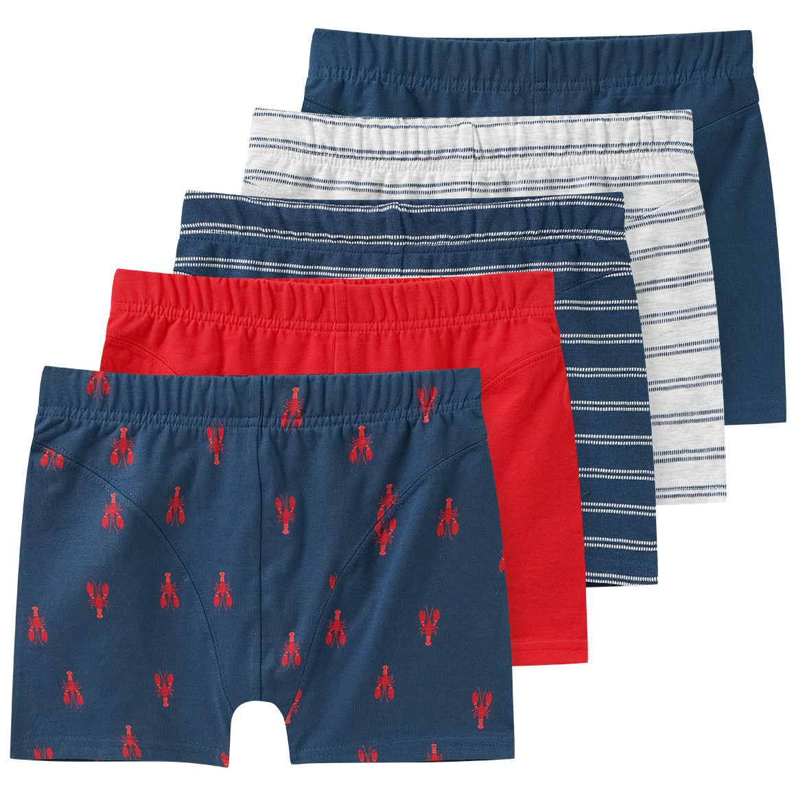 5 Jungen Boxer im Set von Topolino