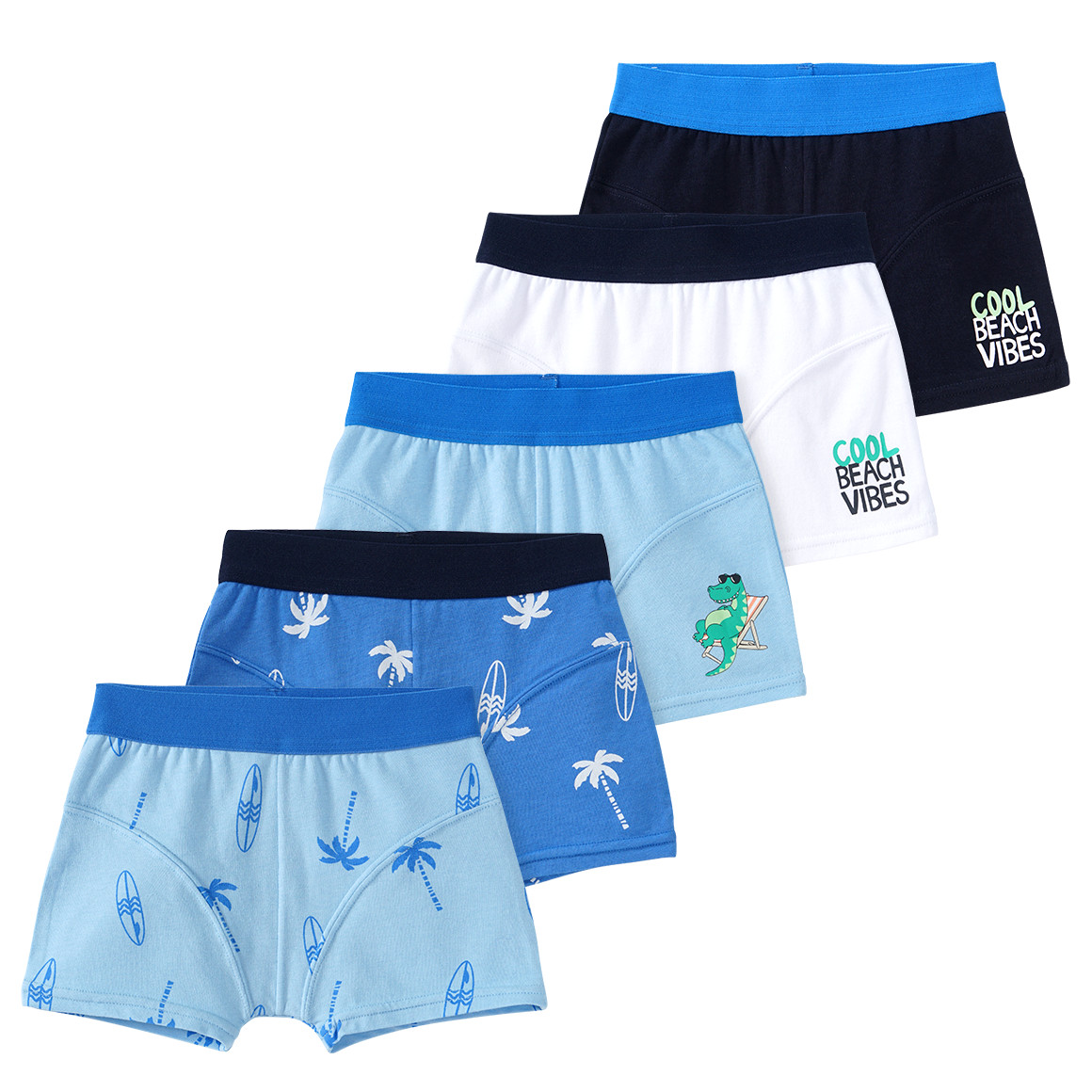 5 Jungen Boxer in verschiedenen Dessins 5 Jungen Boxer in verschiedenen Dessins von Topolino