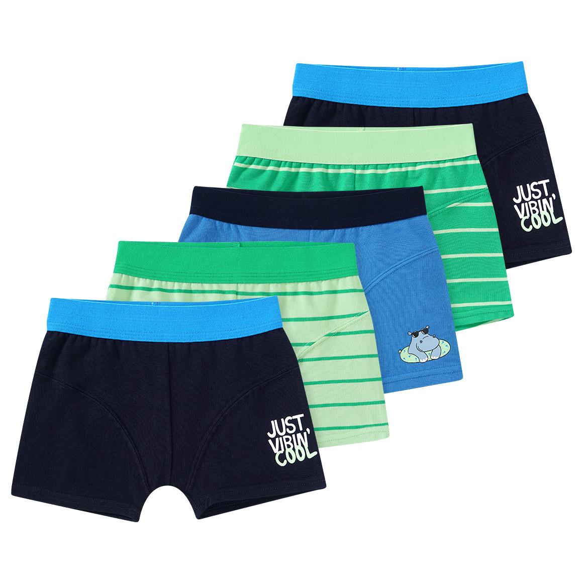 5 Jungen Boxer in verschiedenen Dessins 5 Jungen Boxer in verschiedenen Dessins von Topolino