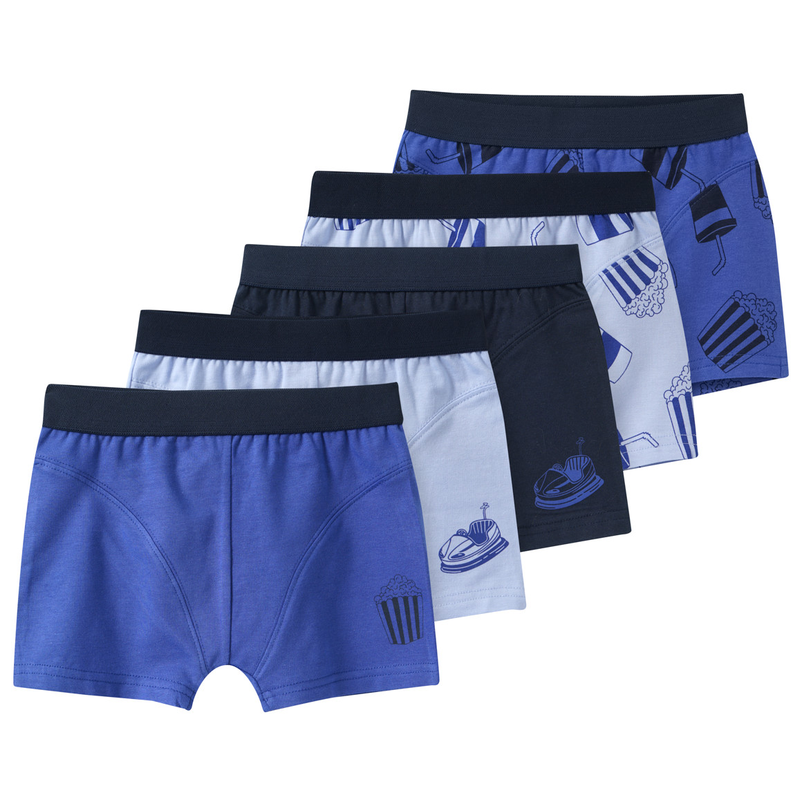 5 Jungen Boxer in verschiedenen Dessins 5 Jungen Boxer in verschiedenen Dessins von Topolino