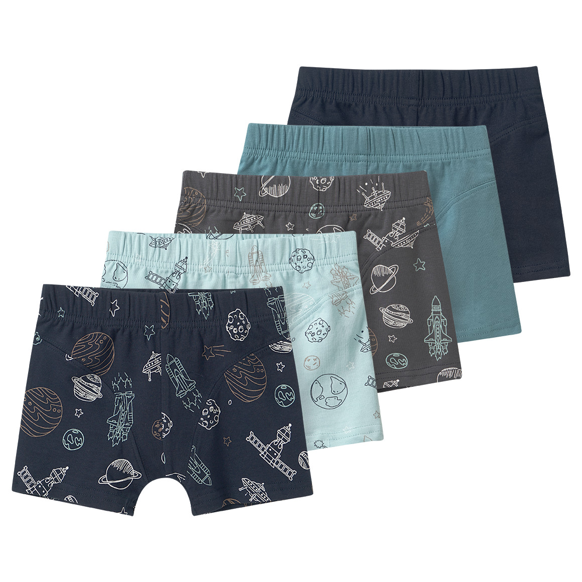 5 Jungen Boxer in verschiedenen Dessins 5 Jungen Boxer in verschiedenen Dessins von Topolino