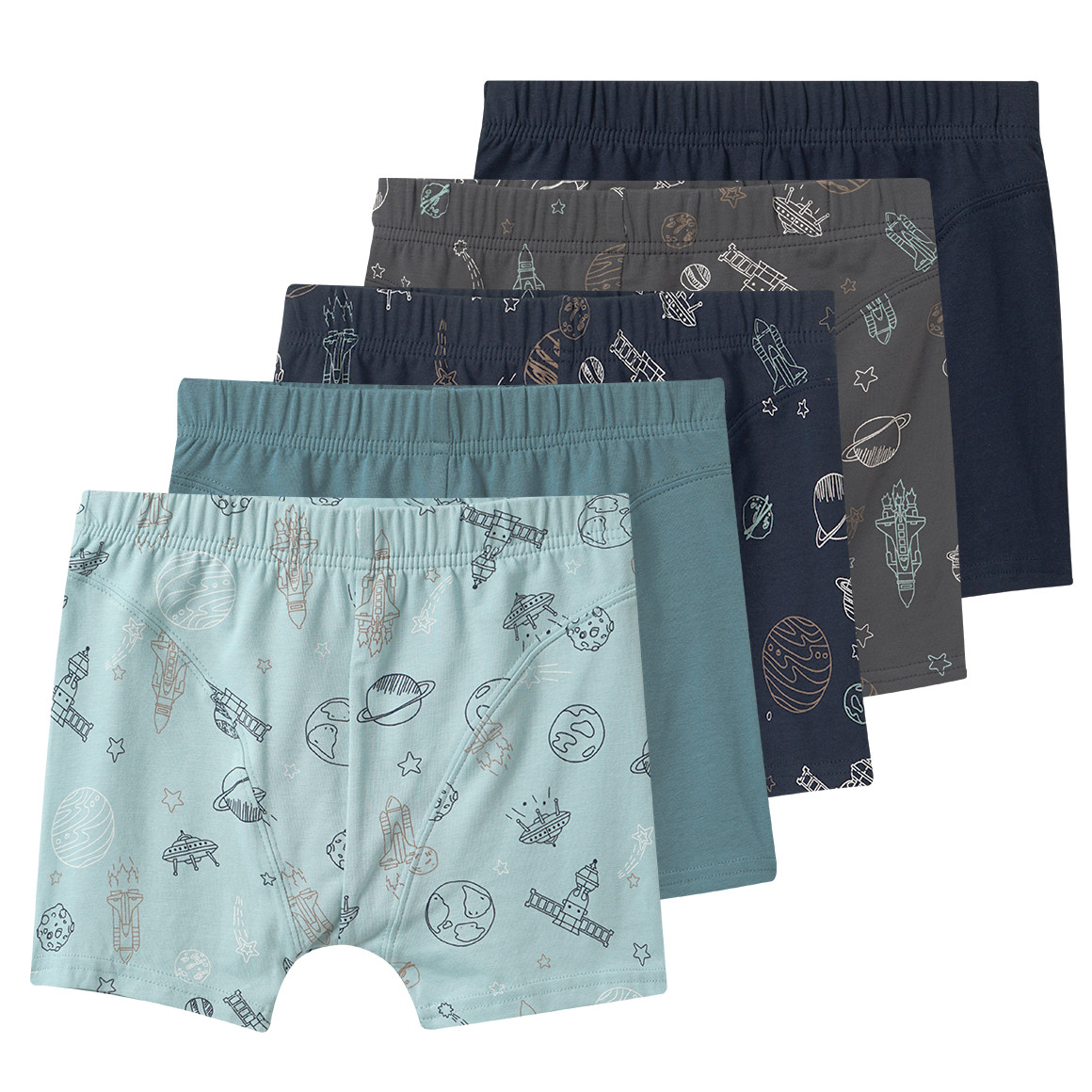 5 Jungen Boxer in verschiedenen Dessins 5 Jungen Boxer in verschiedenen Dessins von Topolino