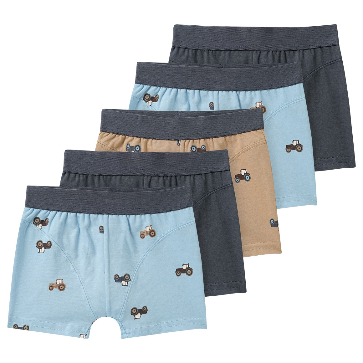 5 Jungen Boxer in verschiedenen Dessins 5 Jungen Boxer in verschiedenen Dessins von Topolino