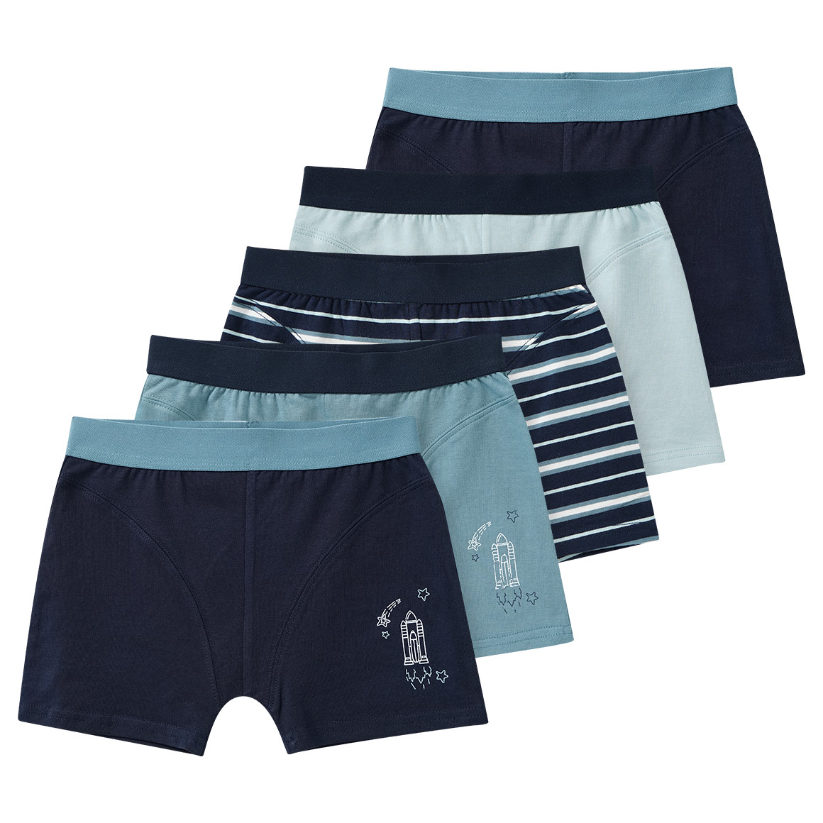 5 Jungen Boxer in verschiedenen Dessins 5 Jungen Boxer in verschiedenen Dessins von Topolino