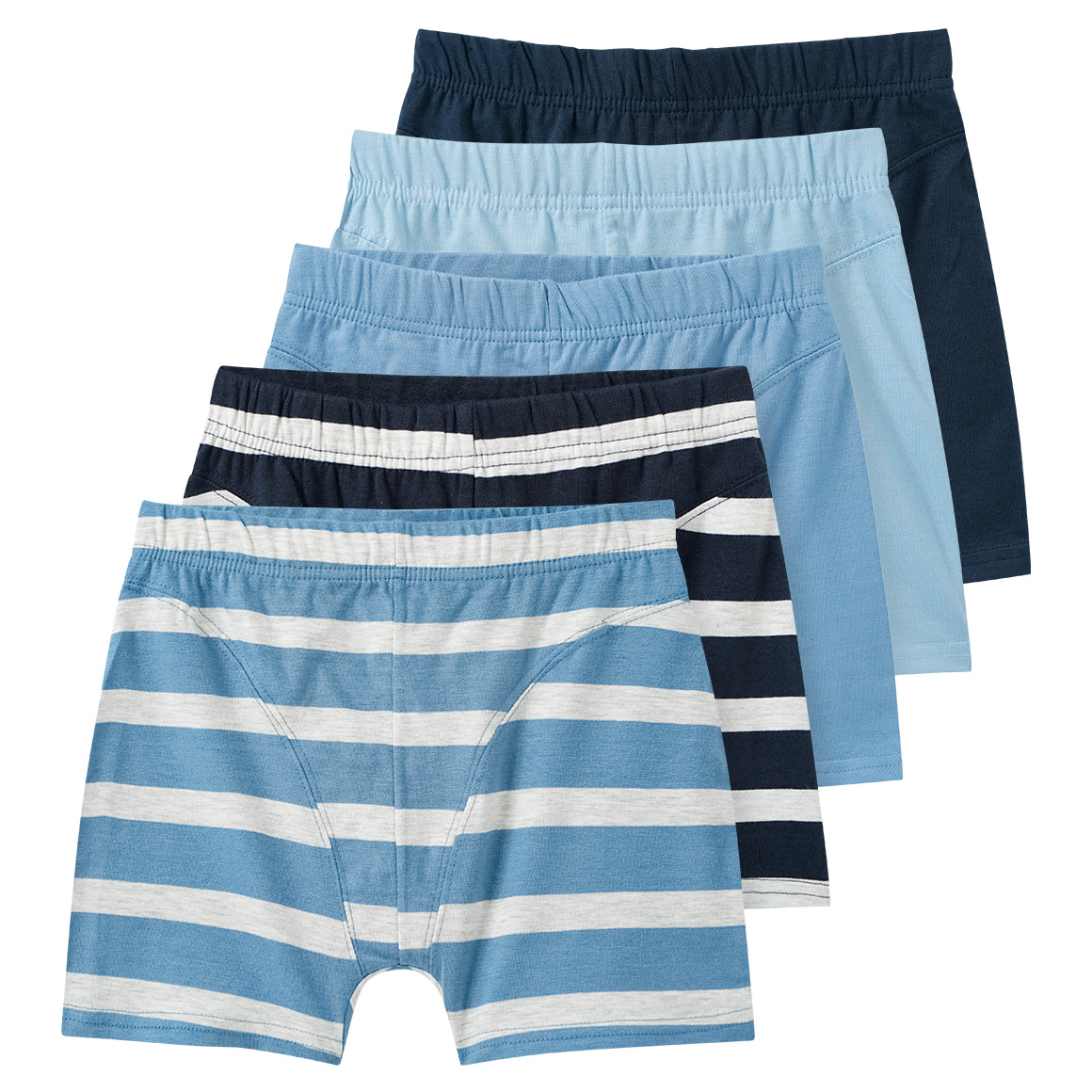 5 Jungen Boxer mit Bio-Baumwolle 5 Jungen Boxer mit Bio-Baumwolle von Topolino