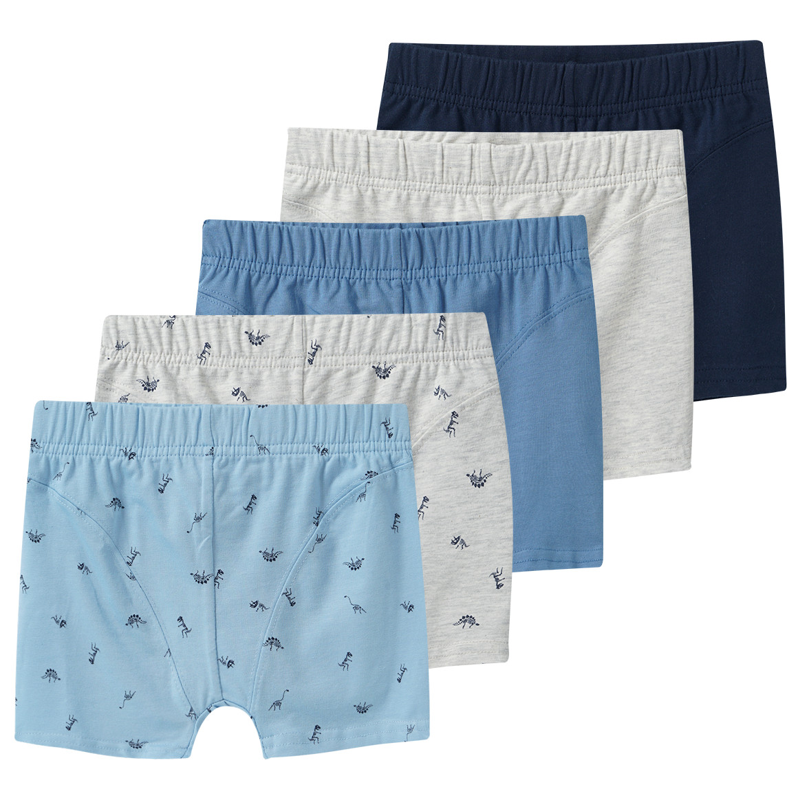 5 Jungen Boxer mit Bio-Baumwolle 5 Jungen Boxer mit Bio-Baumwolle von Topolino