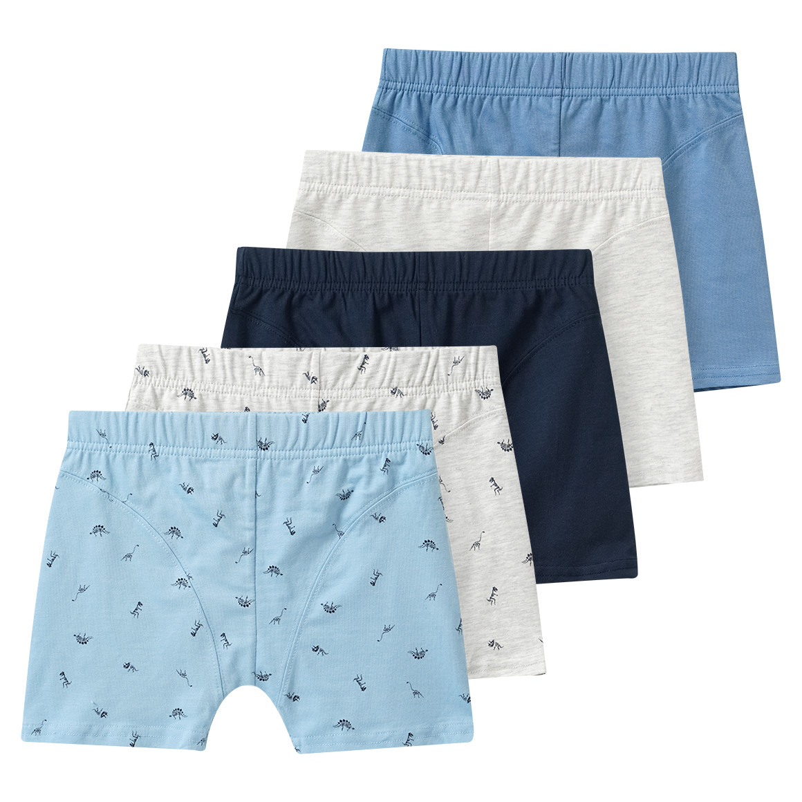 5 Jungen Boxer mit Bio-Baumwolle 5 Jungen Boxer mit Bio-Baumwolle von Topolino