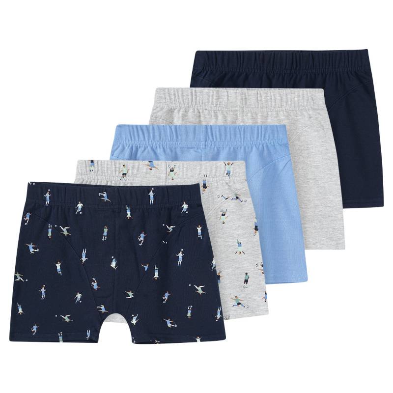 5 Jungen Boxer mit Fußball-Motiven von Topolino