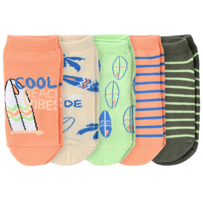 5 Paar Jungen Sneaker-Socken im Set von Topolino