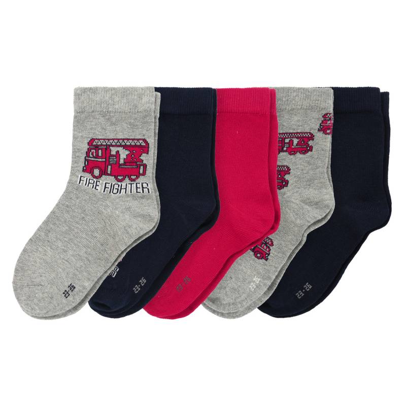 5 Paar Jungen Socken im Set 5 Paar Jungen Socken im Set von Topolino