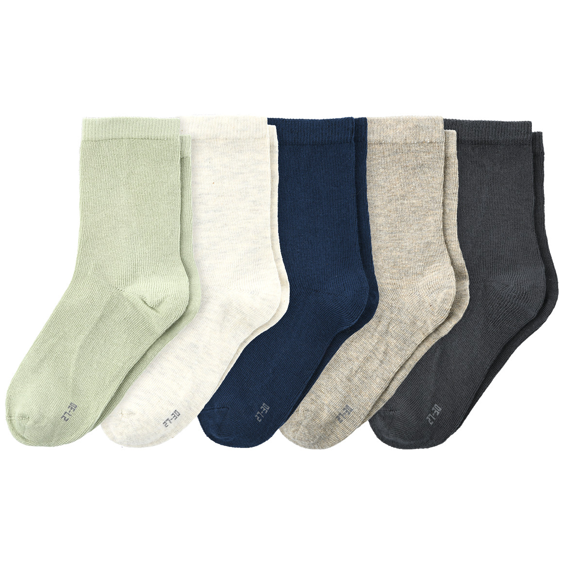 5 Paar Jungen Socken in verschiedenen Farben von Topolino