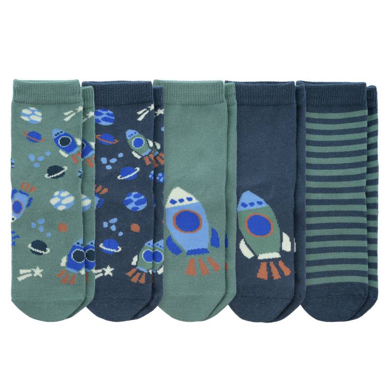 5 Paar Jungen Socken mit Bio-Baumwolle von Topolino