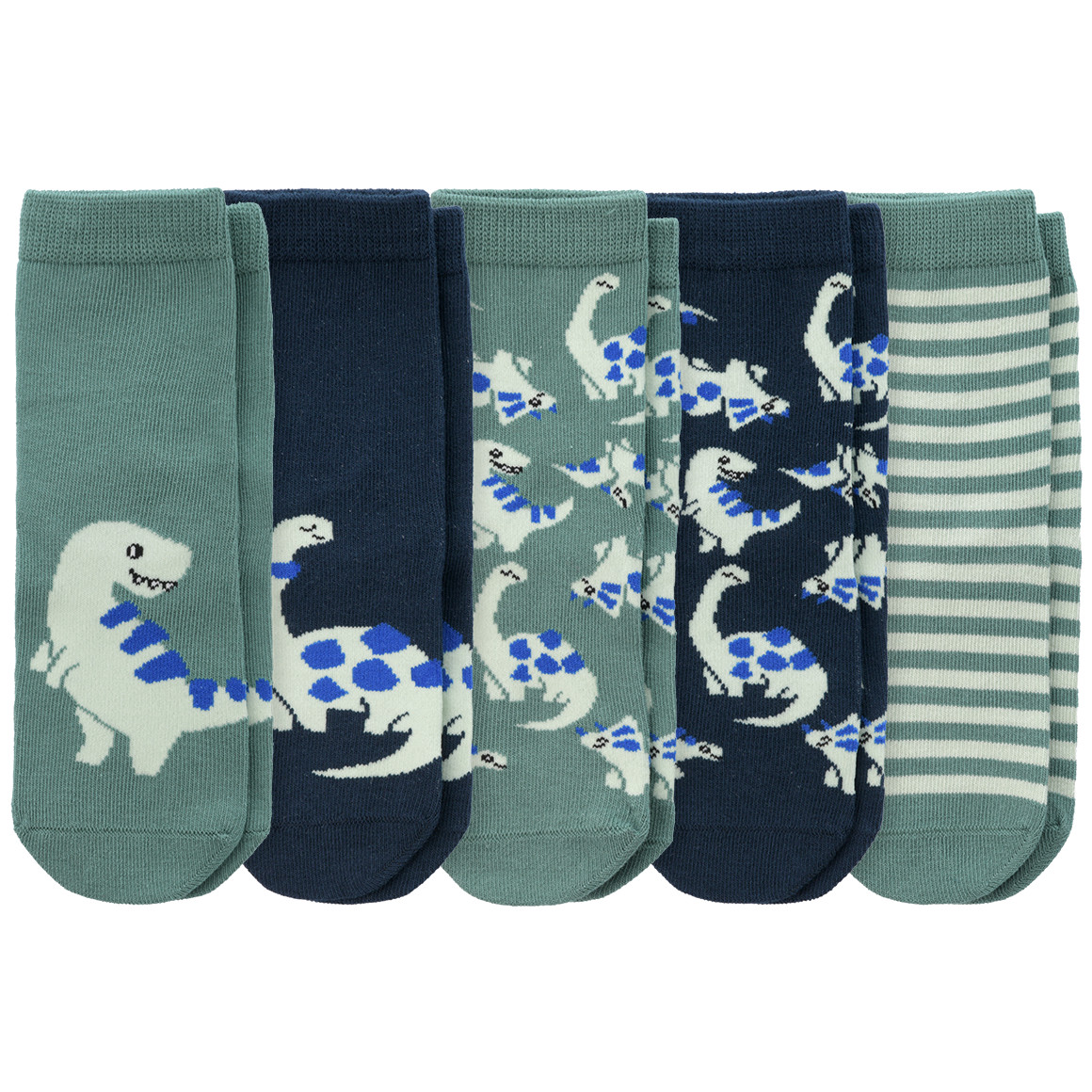 5 Paar Jungen Socken mit Bio-Baumwolle 5 Paar Jungen Socken mit Bio-Baumwolle von Topolino