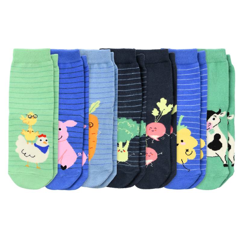7 Paar Jungen Socken im Set von Topolino