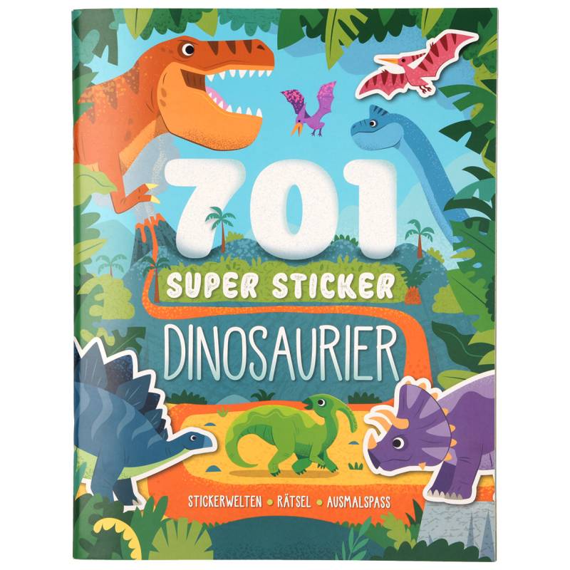 Activity Stickerheft Dinosaurier Activity Stickerheft Dinosaurier von Topolino