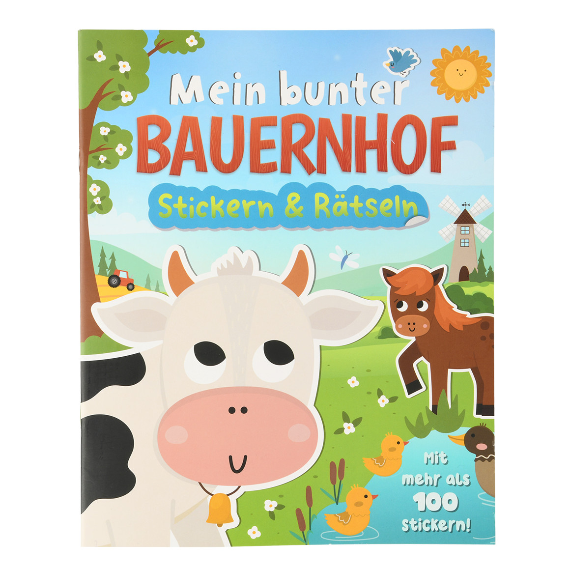 Activity Stickerheft mit Bauernhof-Motiven von Topolino