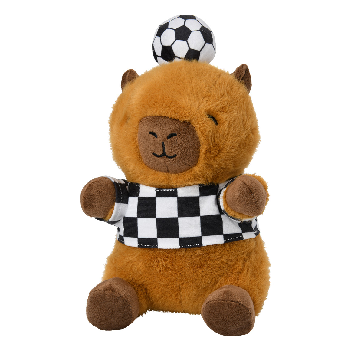 Capybara Plüschtier mit Fußball Capybara Plüschtier mit Fußball von Topolino