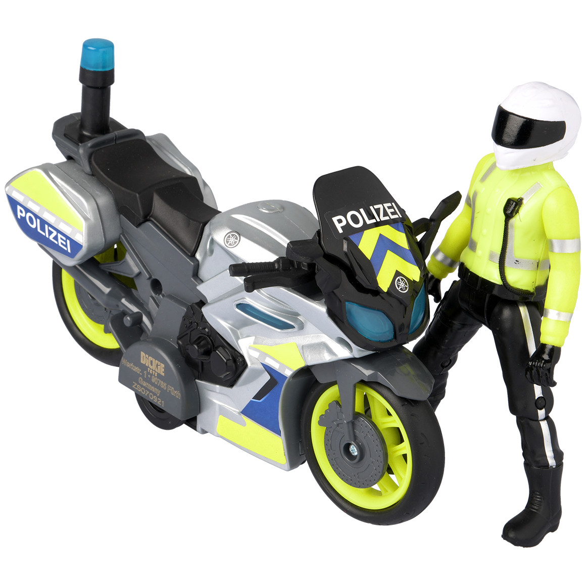 Dickie Toys Police Bike mit Licht und Sound von Topolino