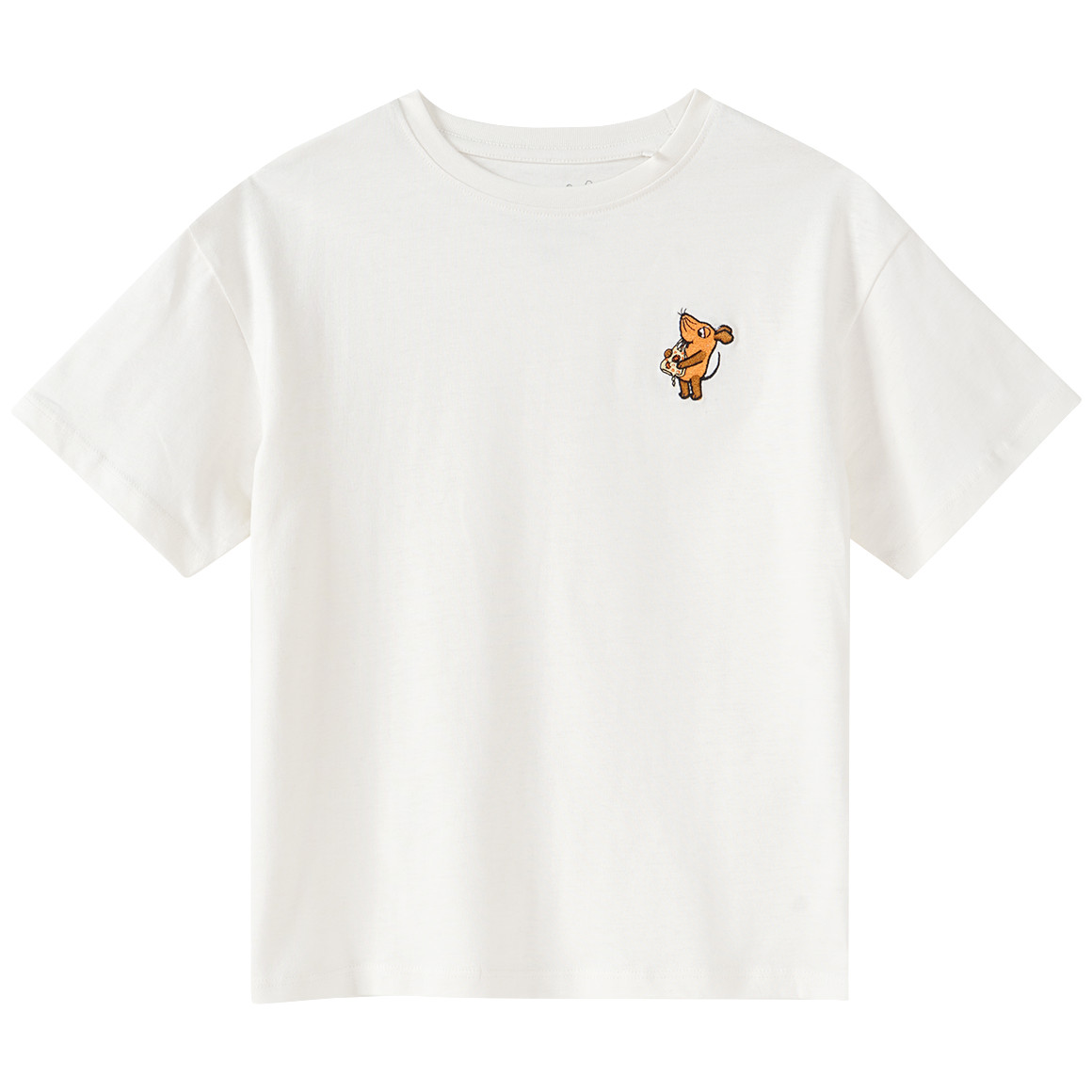 Die Maus T-Shirt mit Stickerei Die Maus T-Shirt mit Stickerei von Topolino