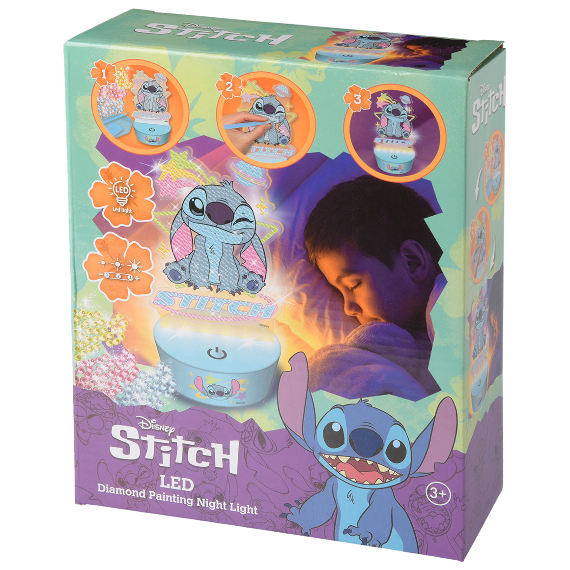 Disney Stitch Diamond Painting Nachtlicht von Topolino