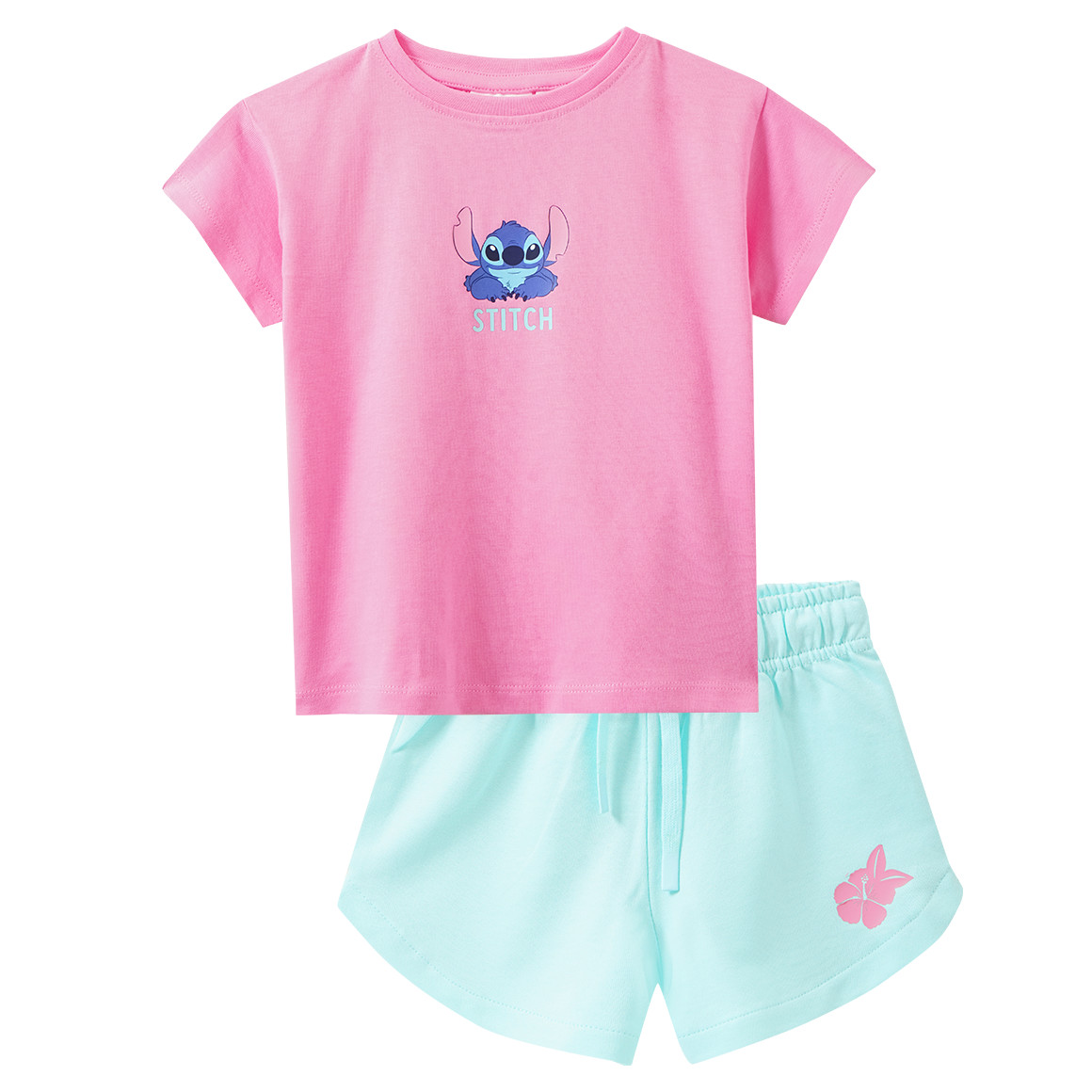 Disney Stitch Set mit T-Shirt und Shorts Disney Stitch Set mit T-Shirt und Shorts von Topolino
