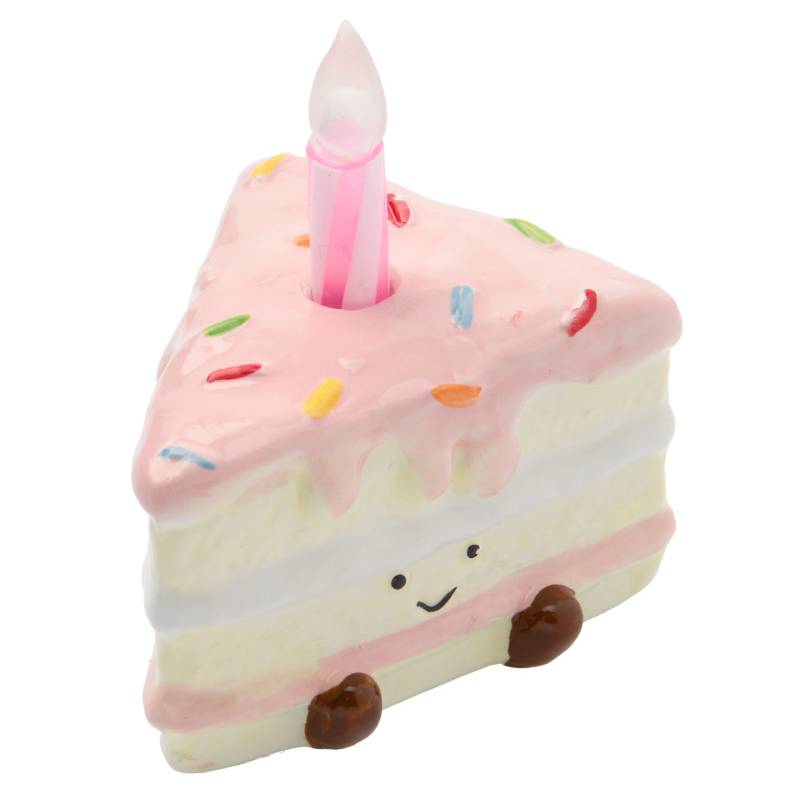 Geburtstagsdeko mit LED-Kerze Torte von Topolino