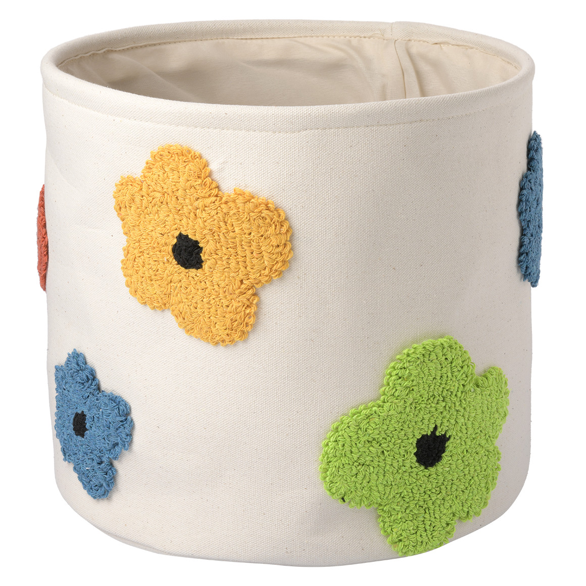 Großer Aufbewahrungskorb mit bunten Blumen Großer Aufbewahrungskorb mit bunten Blumen von Topolino