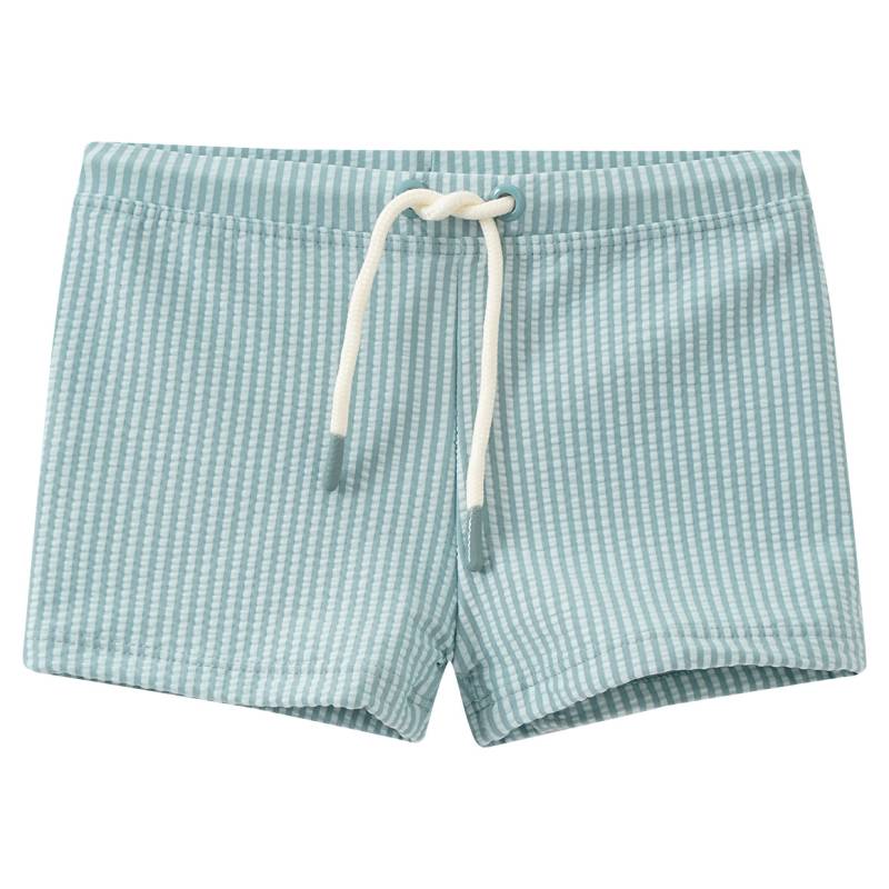 Jungen Badehose mit Seersucker-Streifen von Topolino