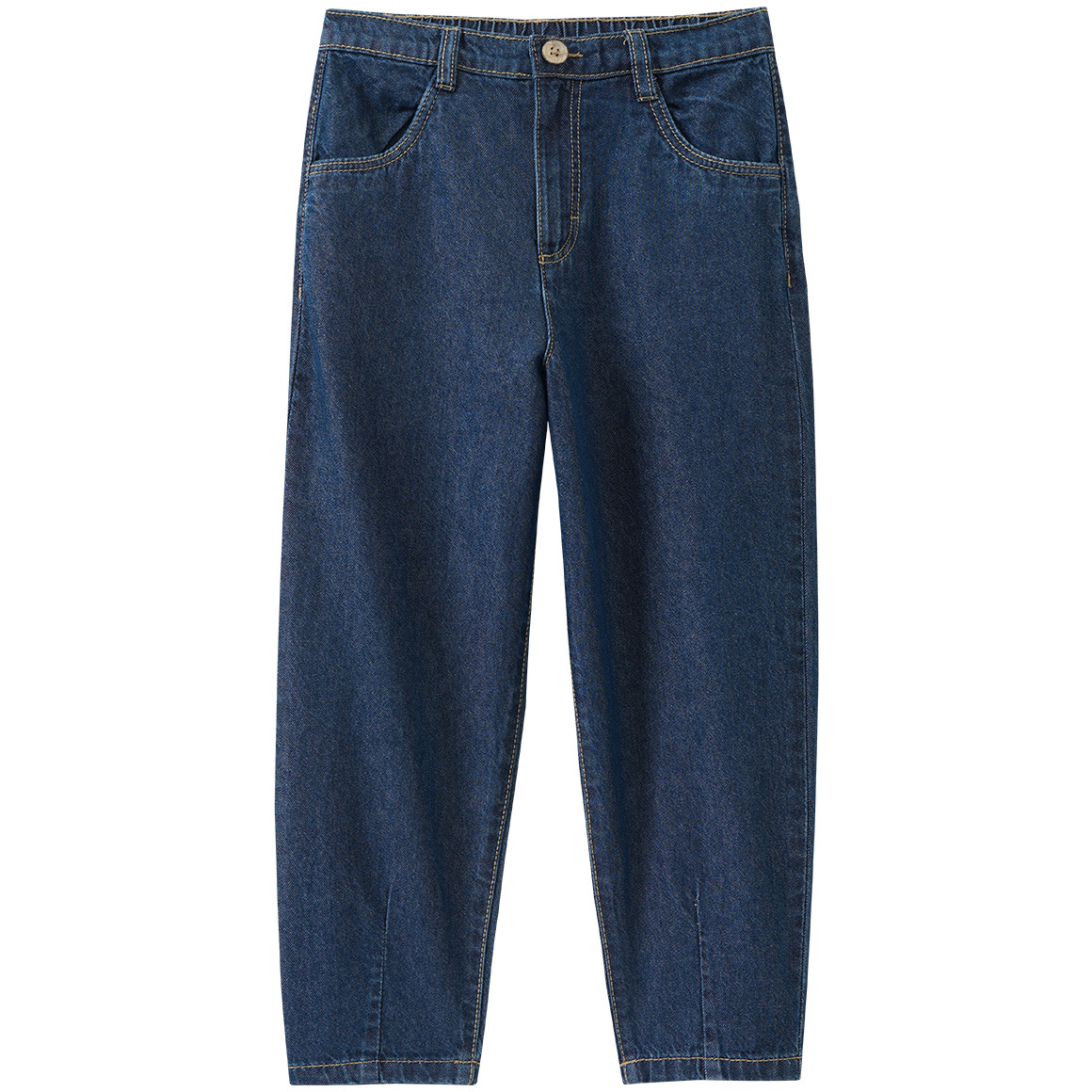 Jungen Barrel-Jeans mit Used-Waschung Jungen Barrel-Jeans mit Used-Waschung von Topolino