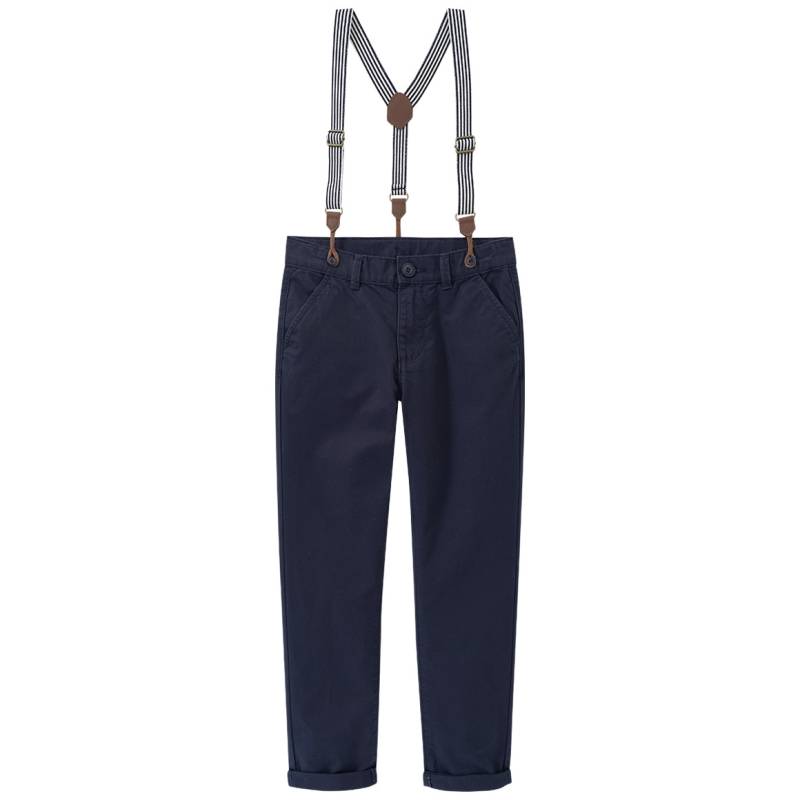 Jungen Chinohose mit Hosenträgern von Topolino
