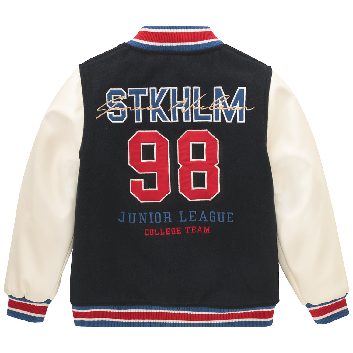 Jungen College-Jacke mit Backprint von Topolino