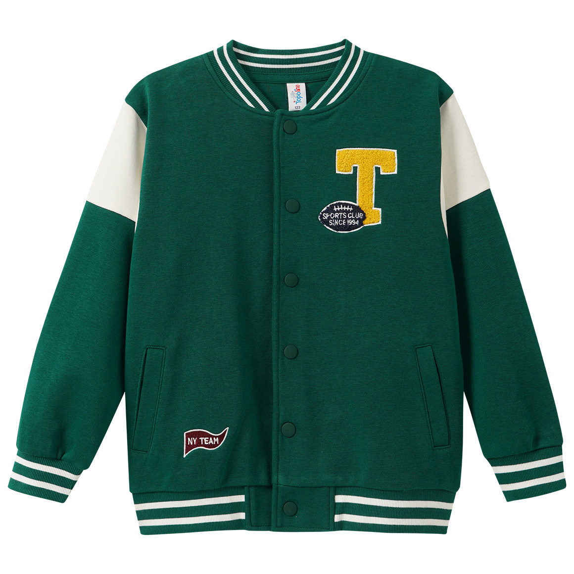 Jungen Collegejacke mit Stickerei Jungen Collegejacke mit Stickerei von Topolino
