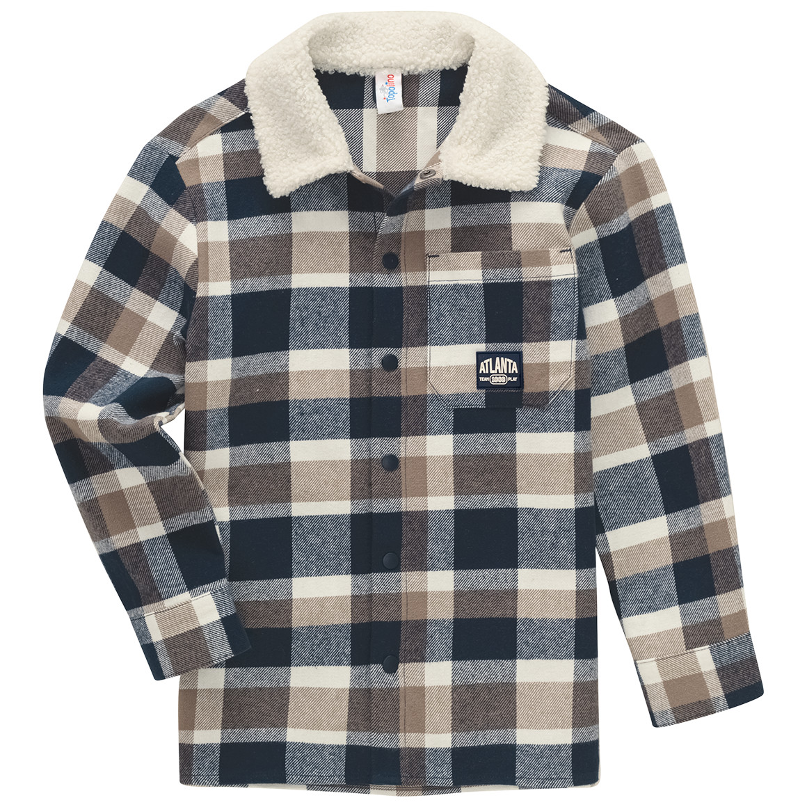 Jungen Fleece-Hemd mit Kentkragen Jungen Fleece-Hemd mit Kentkragen von Topolino