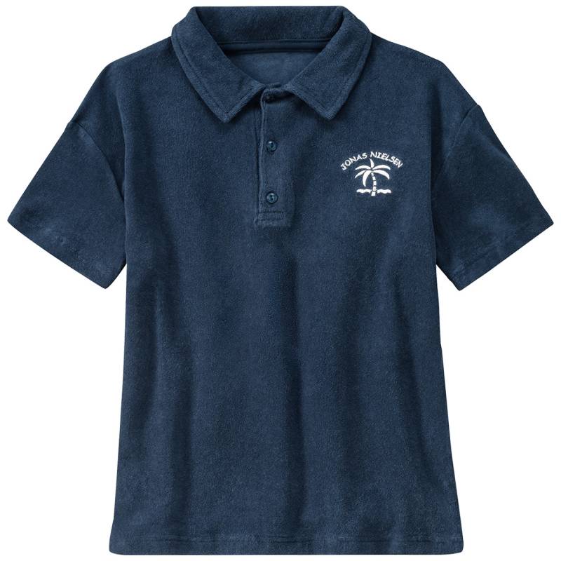 Jungen Frottee-Poloshirt mit Stickerei von Topolino