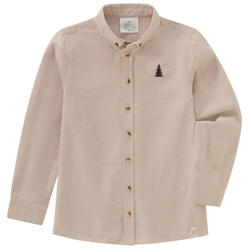 Jungen Hemd mit kleiner Stickerei Jungen Hemd mit kleiner Stickerei von Topolino