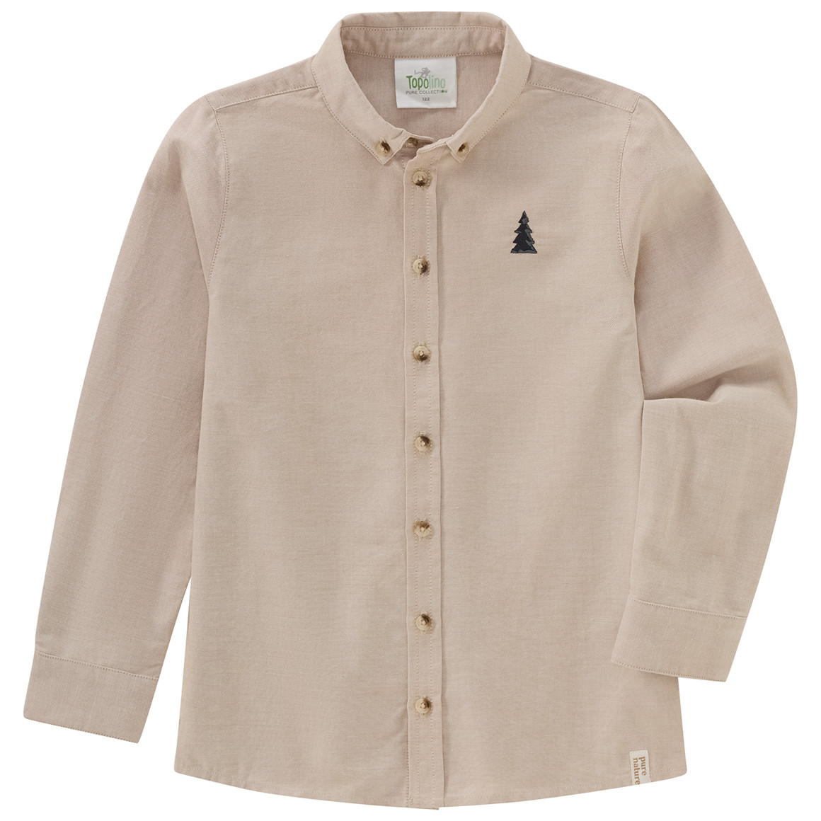 Jungen Hemd mit kleiner Stickerei Jungen Hemd mit kleiner Stickerei von Topolino