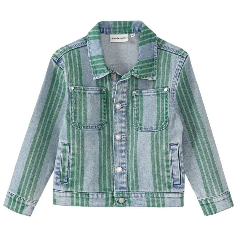 Jungen Jeansjacke mit Streifen-Allover von Topolino
