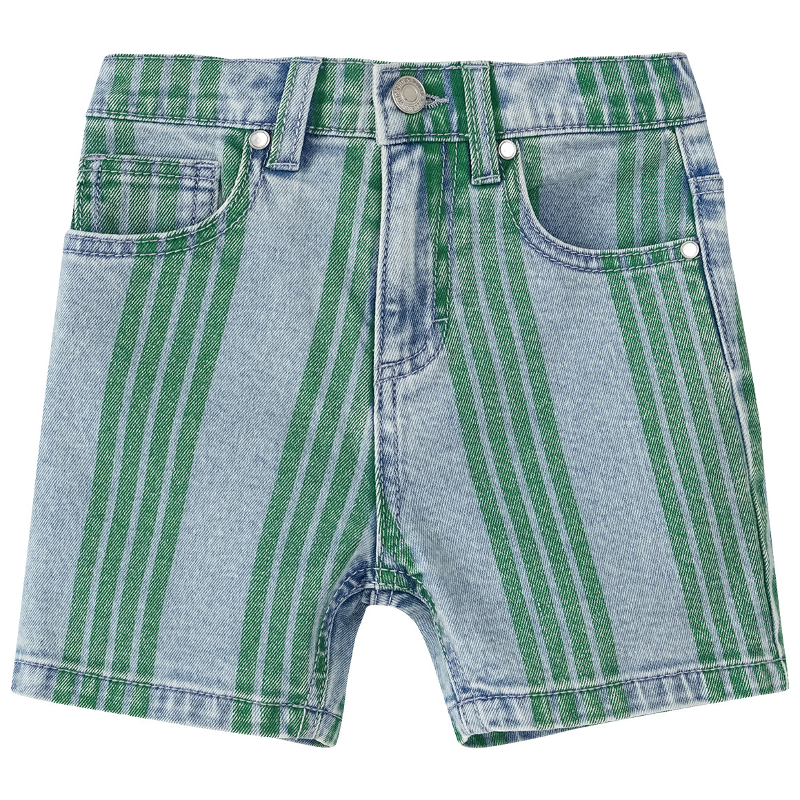 Jungen Jeansshorts mit Streifen-Allover Jungen Jeansshorts mit Streifen-Allover von Topolino