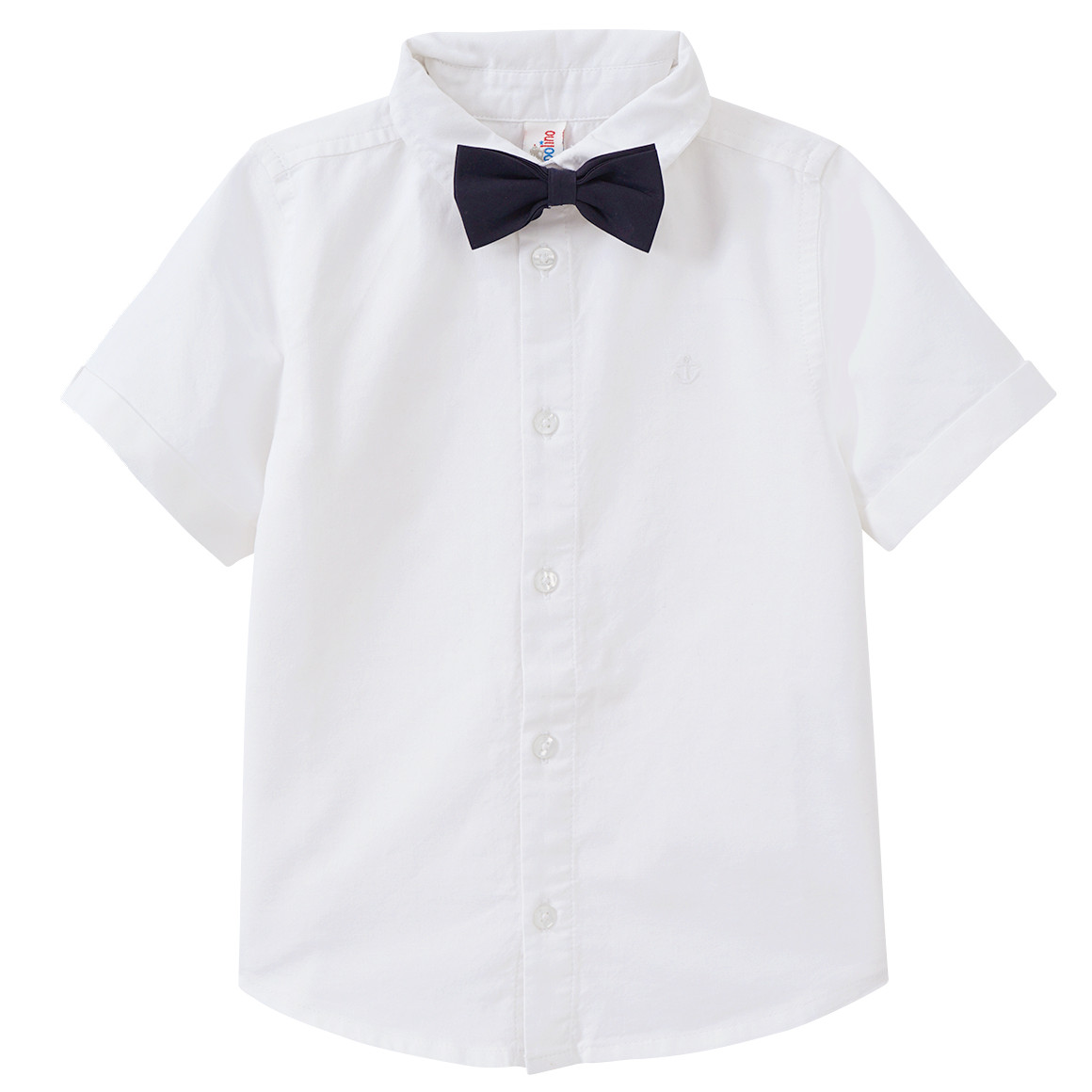 Jungen Kurzarmhemd mit Fliege von Topolino