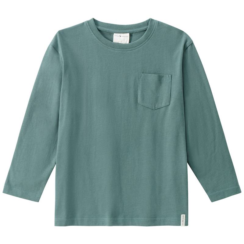 Jungen Langarmshirt in Unifarben von Topolino