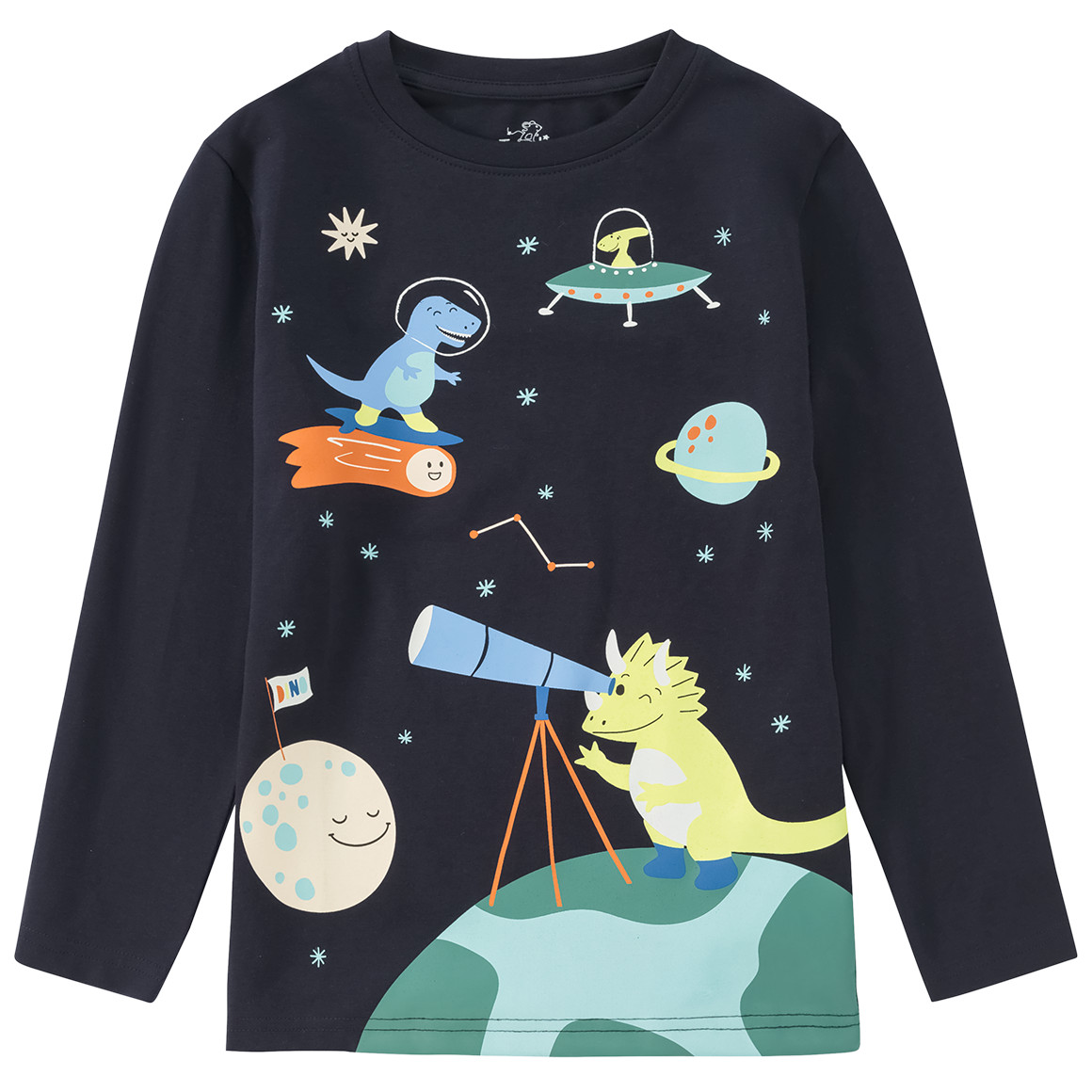 Jungen Langarmshirt mit Dino-Print von Topolino