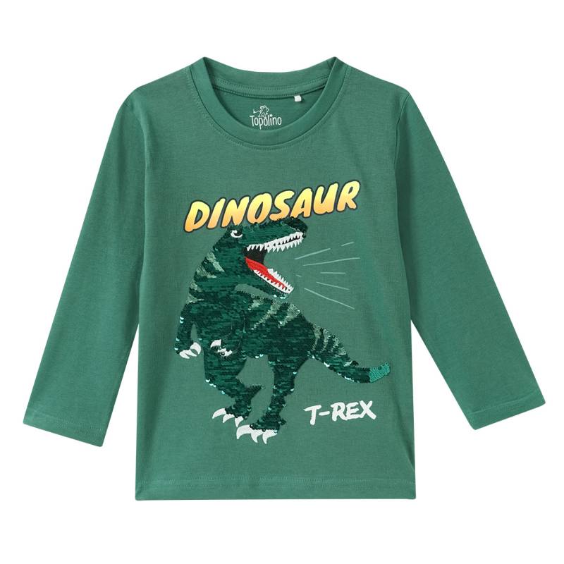 Jungen Langarmshirt mit Wendepailletten von Topolino