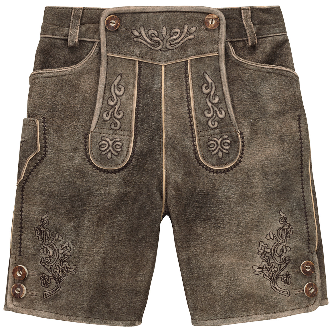 Jungen Lederhose mit Stickereien Jungen Lederhose mit Stickereien von Topolino
