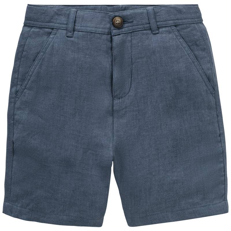 Jungen Leinen-Shorts in Unifarben von Topolino