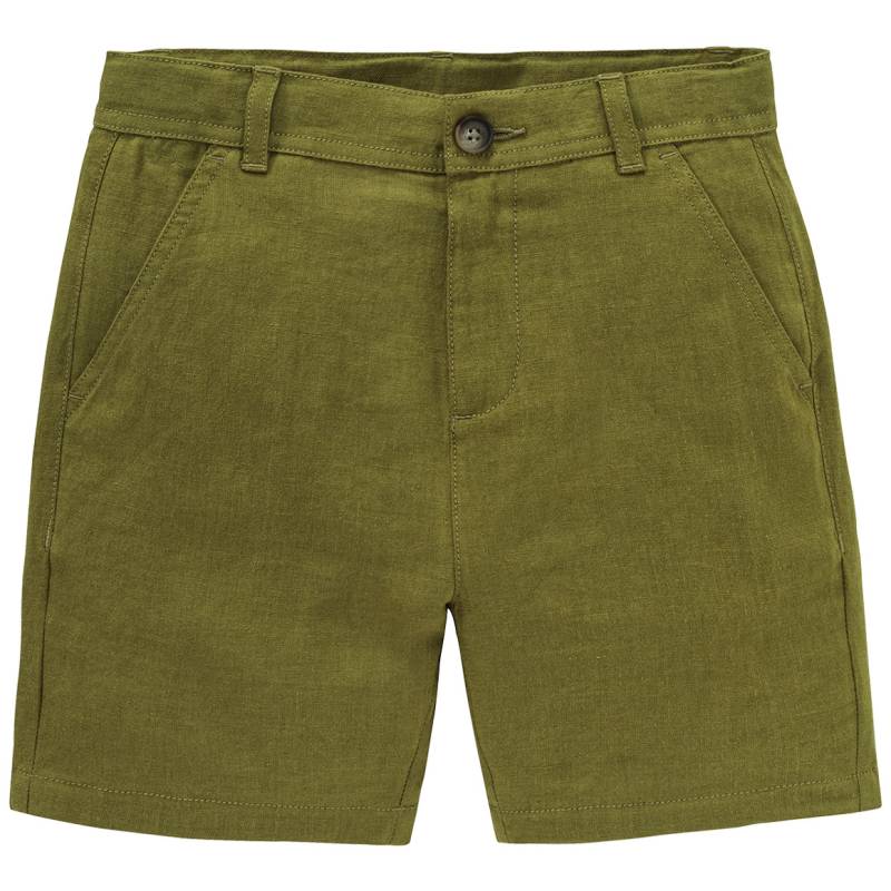 Jungen Leinen-Shorts in Unifarben von Topolino