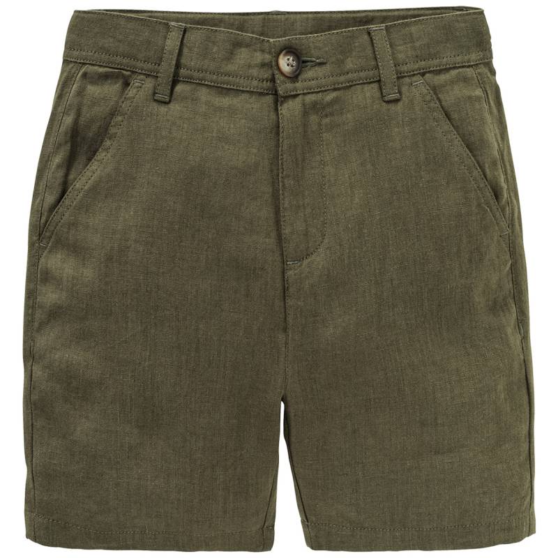 Jungen Leinen-Shorts in Unifarben von Topolino